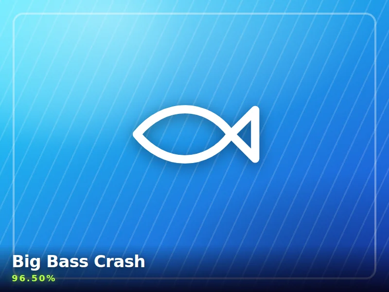 Big Bass Crash by Pragmatic Play — cover art