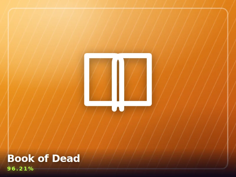 Book of Dead by Play'n GO — cover art
