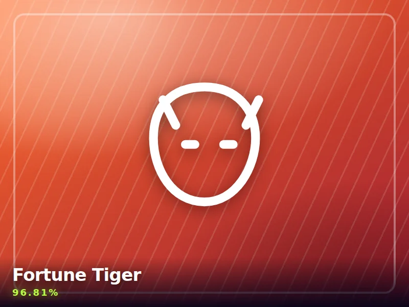 Fortune Tiger by PG Soft — cover art