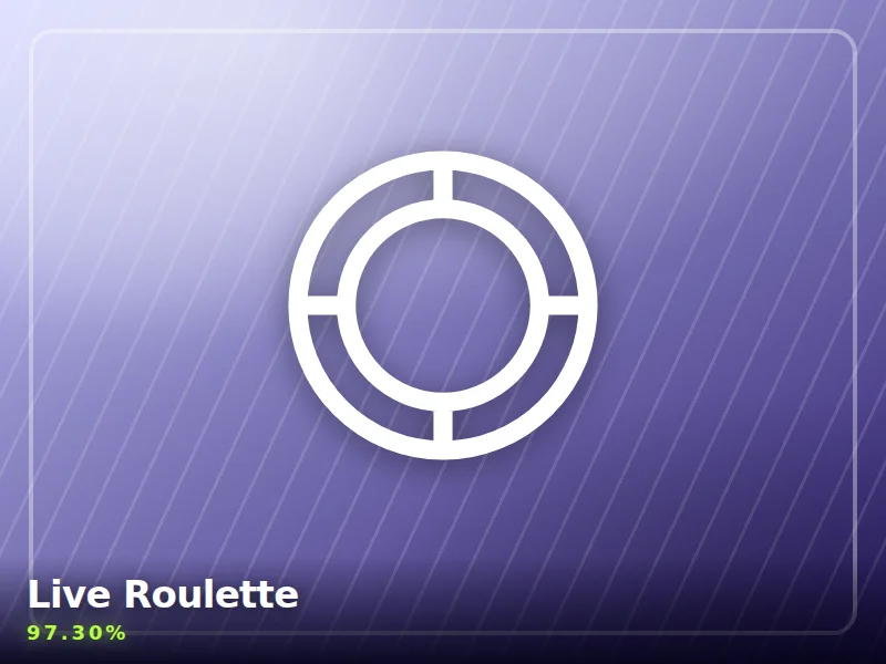 Live Roulette by Evolution — cover art